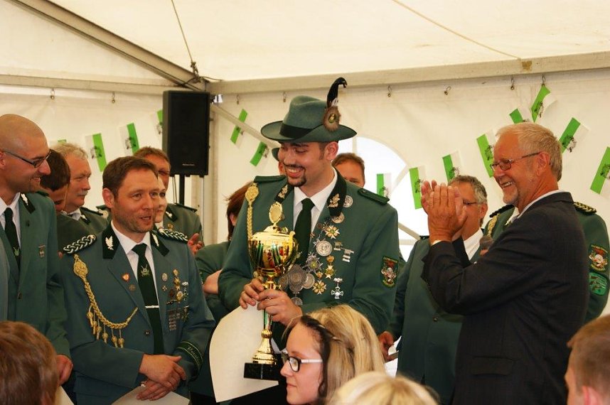 Sch&uuml;tzenfest in Obergebra