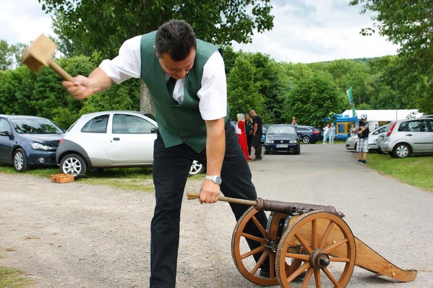 Sch&uuml;tzenfest in Obergebra