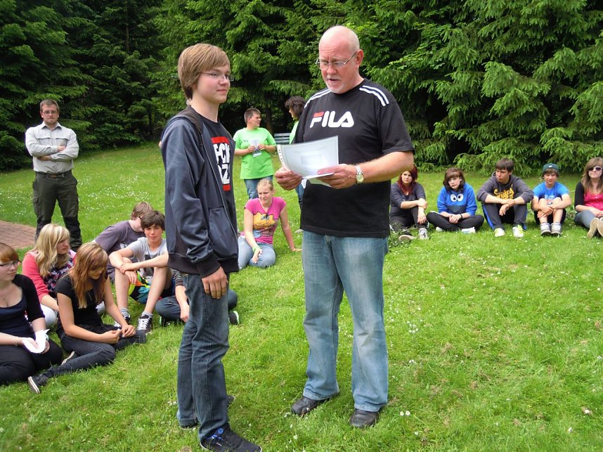 Den Wald kennengelernt