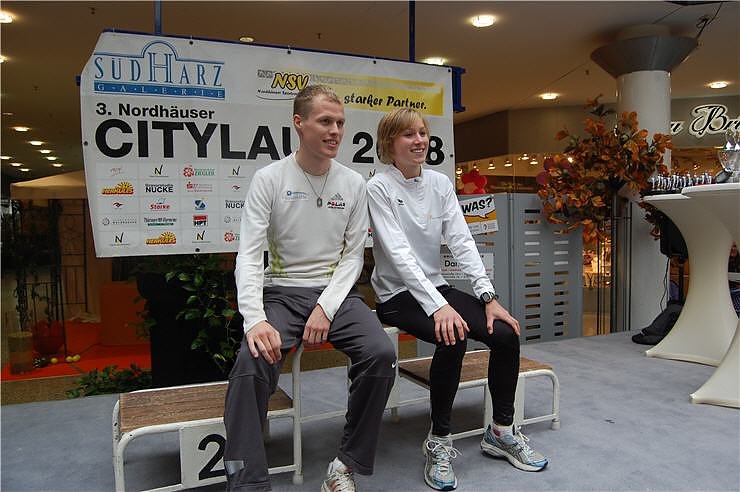 Siegerehrung Citylauf 2008