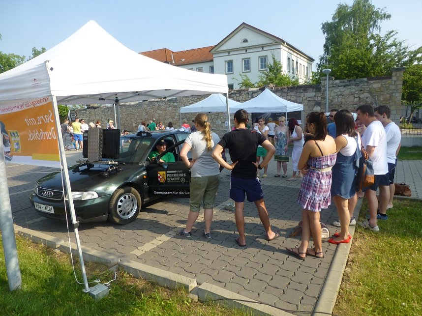 Junge Fahrer im Fokus