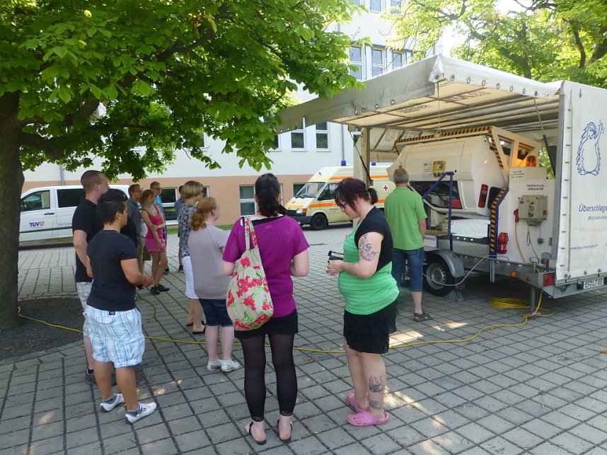 Junge Fahrer im Fokus