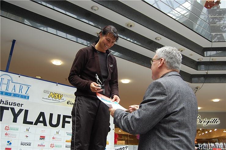 Siegerehrung Citylauf 2008