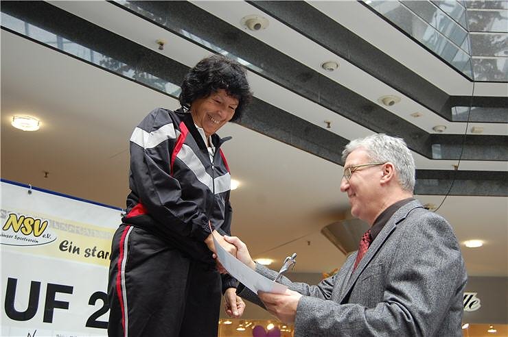 Siegerehrung Citylauf 2008