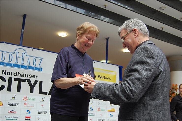 Siegerehrung Citylauf 2008