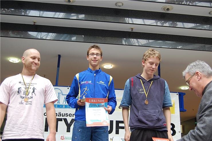 Siegerehrung Citylauf 2008