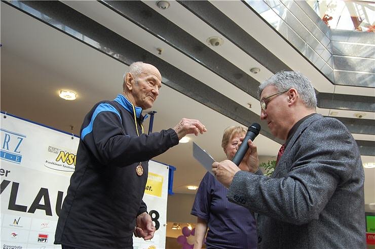 Siegerehrung Citylauf 2008