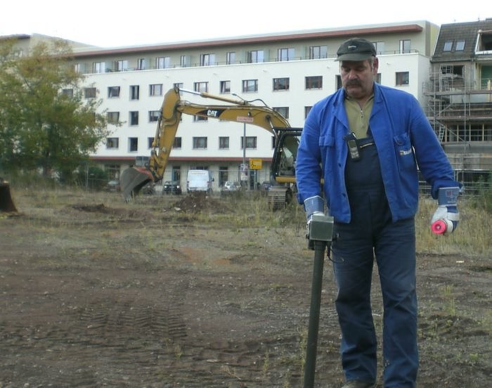 Systematisch wird abgesucht