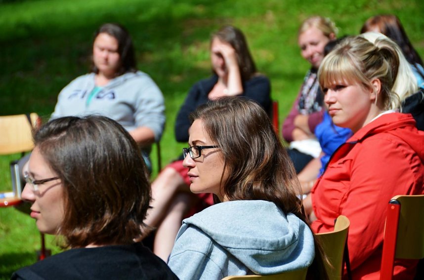 Das Aufbauseminar "Strategisches Freiwilligenmanagement" im gr&uuml;nen H&ouml;rsaal - Park Hohenrode