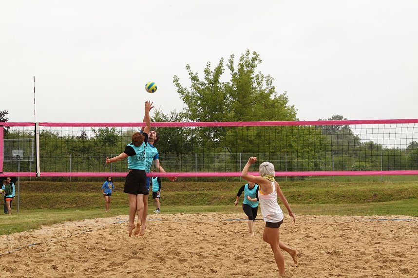 Beachvolleyball am Kiesteich