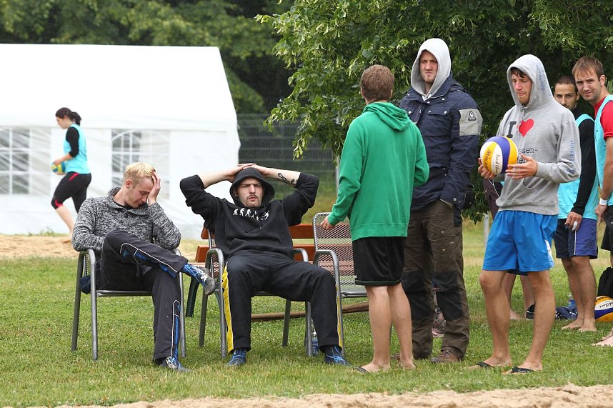 Beachvolleyball am Kiesteich