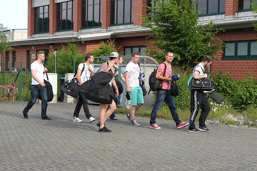 Trainingsauftakt bei Wacker