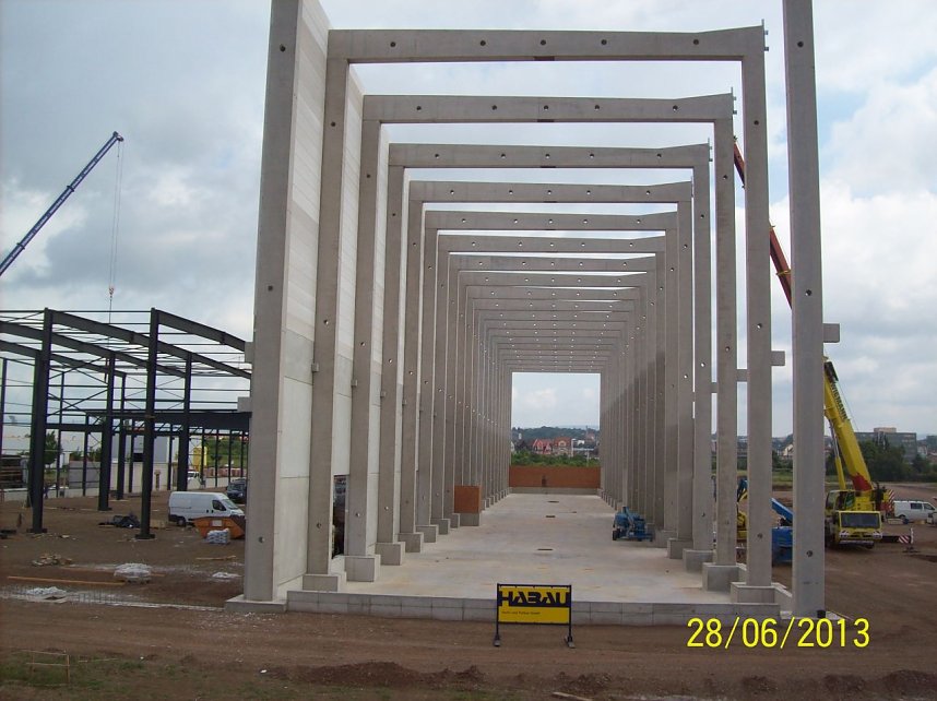 Bilder einer Baustelle