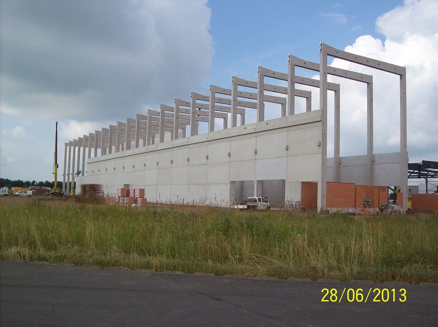 Bilder einer Baustelle