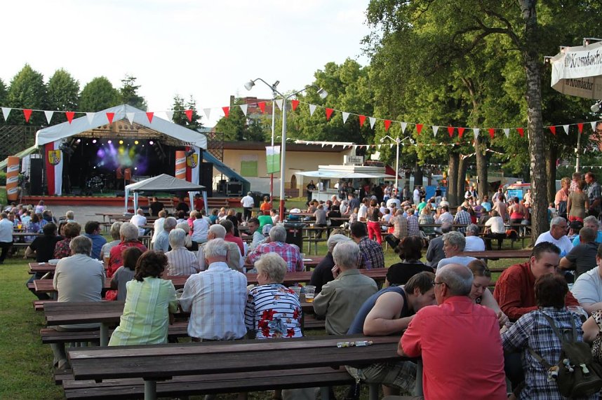 Auch am Samstag wurde gefeiert