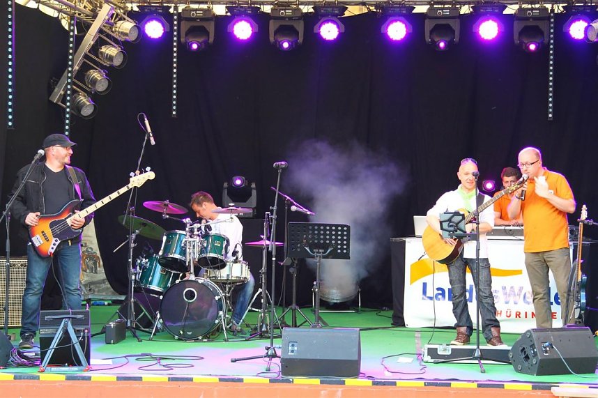 Auch am Samstag wurde gefeiert