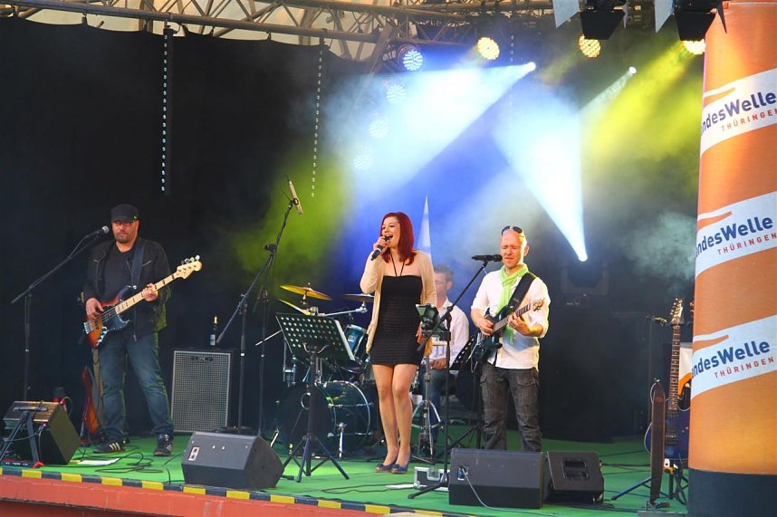 Auch am Samstag wurde gefeiert