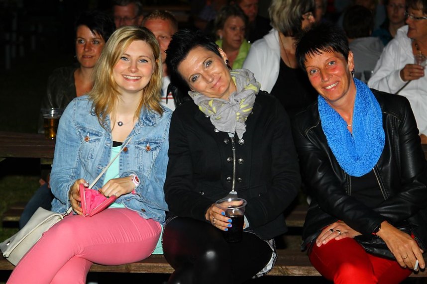 Auch am Samstag wurde gefeiert