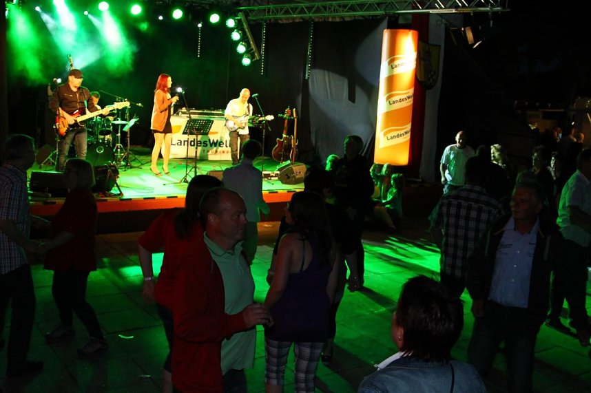 Auch am Samstag wurde gefeiert