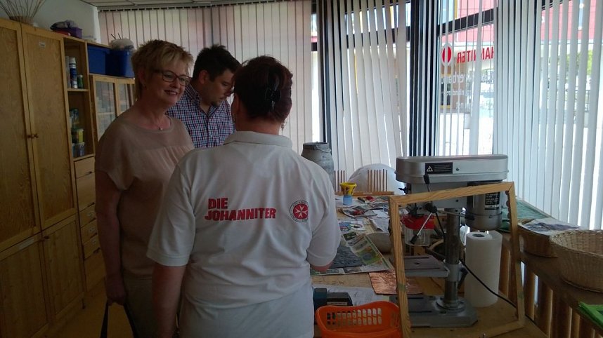 Besuch bei den Johannitern