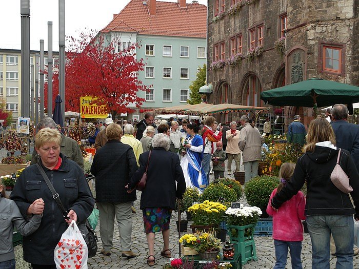 Zwiebelmarkt in Nordhausen