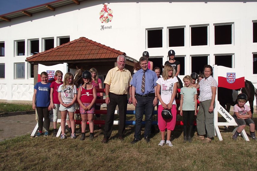 Besuch auf der Forst-Farm