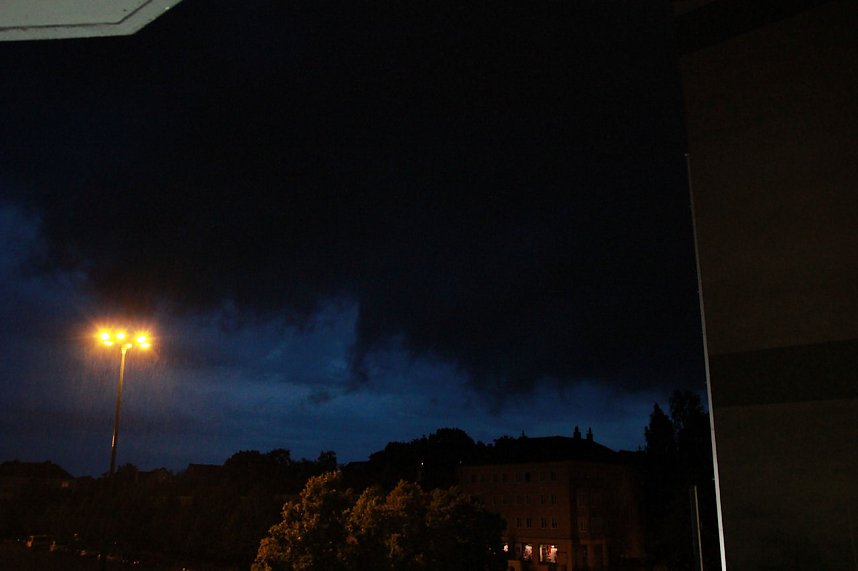 Unwetter in Nordhausen