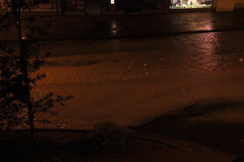 Unwetter in Nordhausen