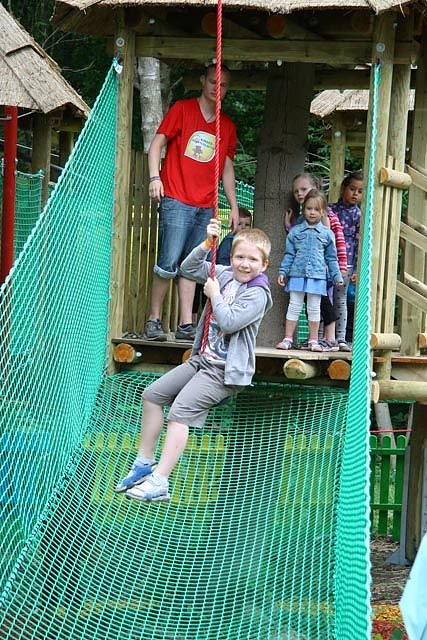 Besuch auf dem Possen