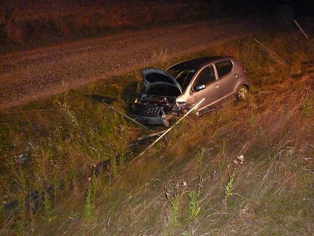 Unfall auf der Autobahn A 38