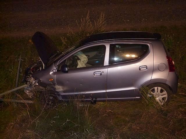 Unfall auf der Autobahn A 38