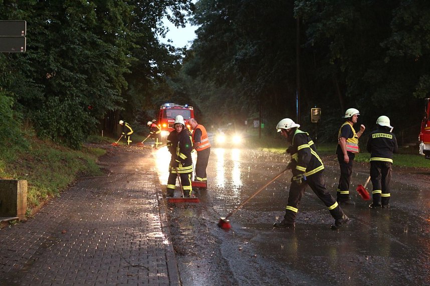 Unwetter in und um Nordhausen