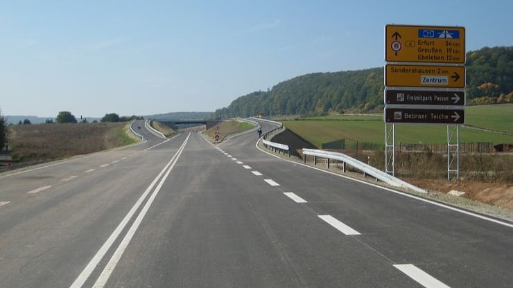 Fotos einer Umgehung