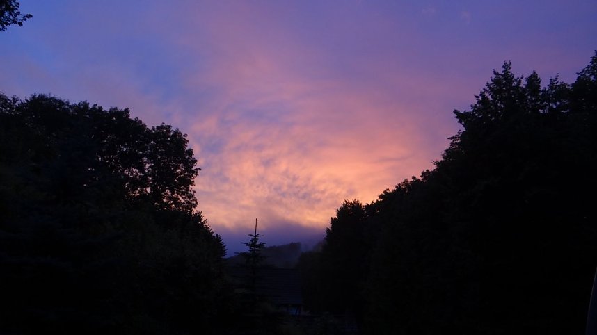 Der "Himmel brennt" - &uuml;ber Wernrode