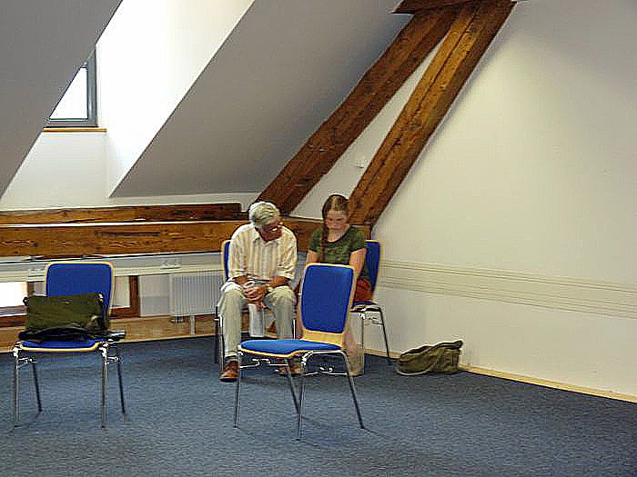 Beim Proben vorbeigeschaut