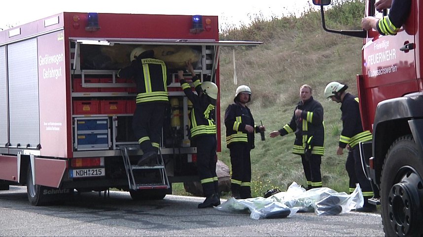 Giftige Substanz ausgetreten