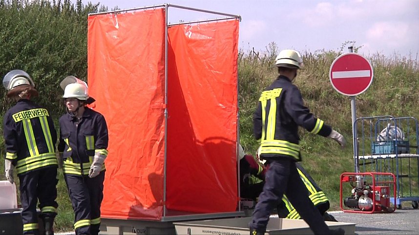 Giftige Substanz ausgetreten