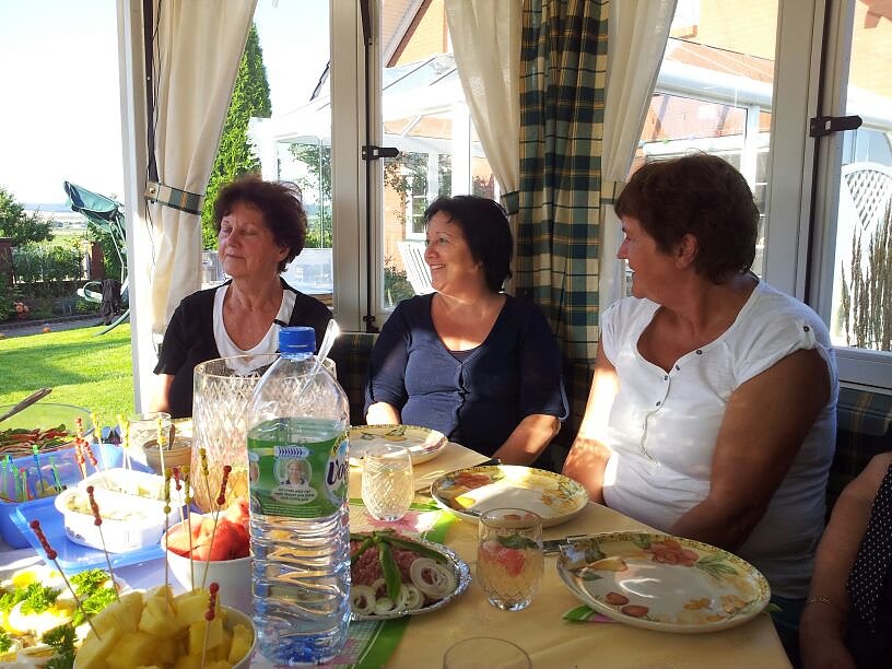 Gespr&auml;ch in der Goldenen Aue