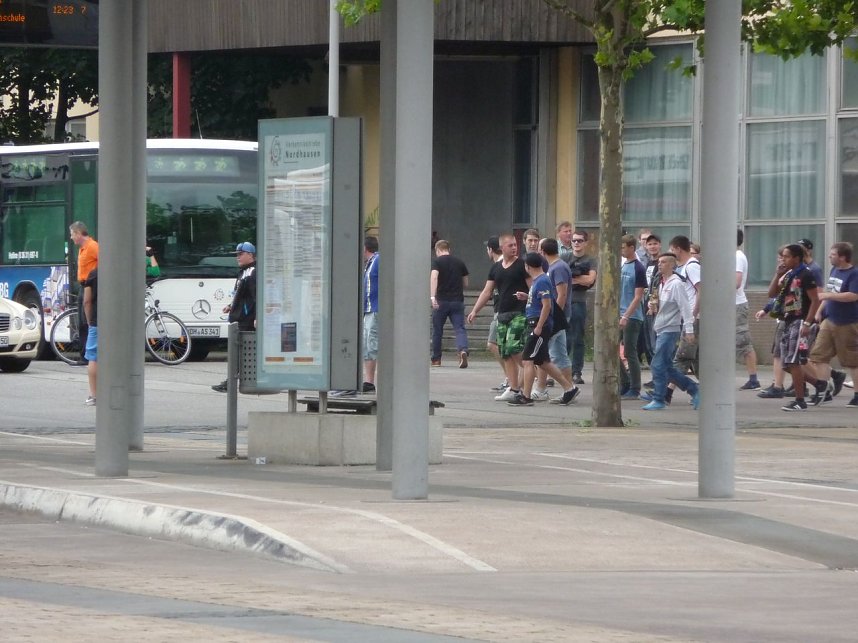 In Nordhausen angekommen