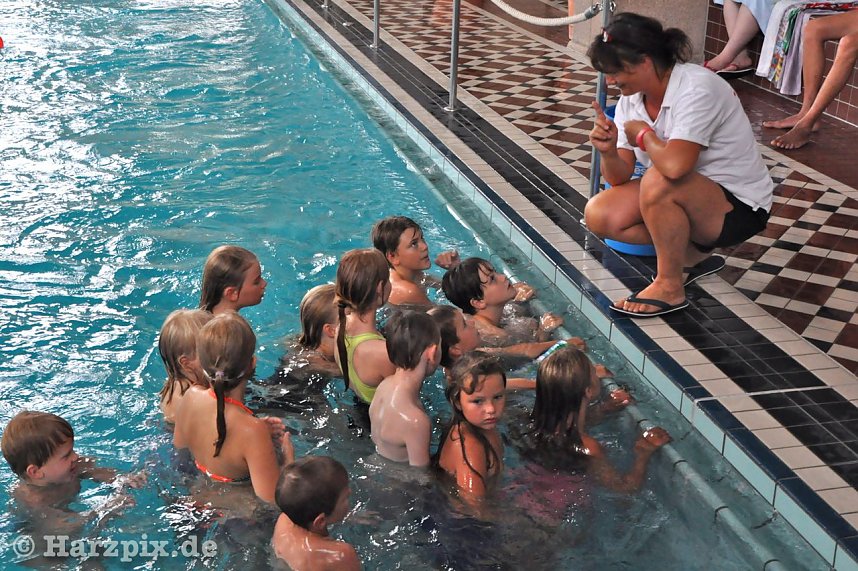 Schulanfangsparty im Badehaus