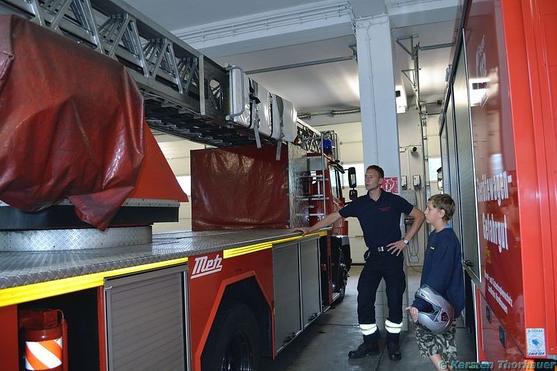 Besuch in der Feuerwache