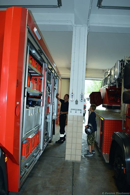 Besuch in der Feuerwache