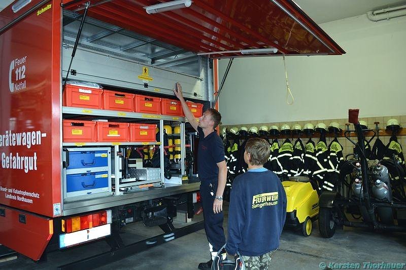 Besuch in der Feuerwache