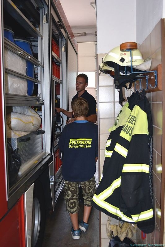 Besuch in der Feuerwache