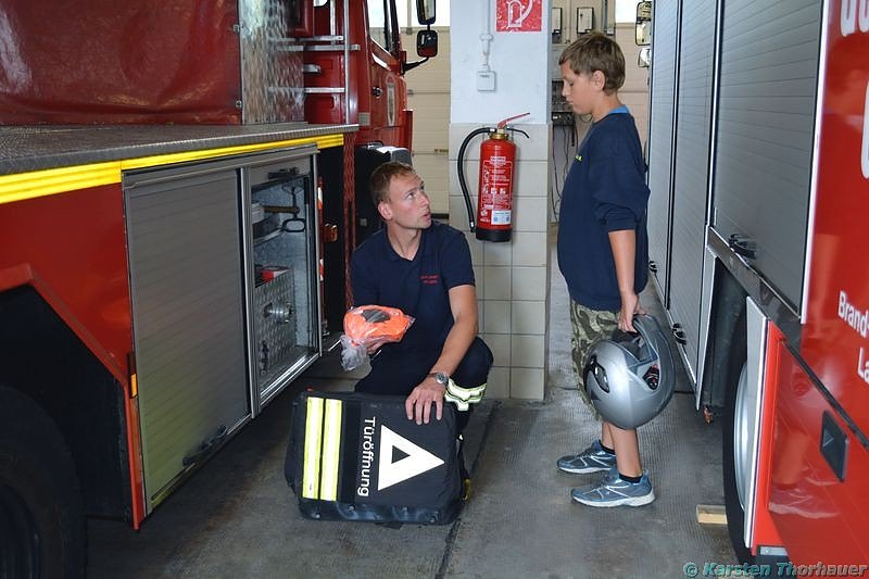 Besuch in der Feuerwache