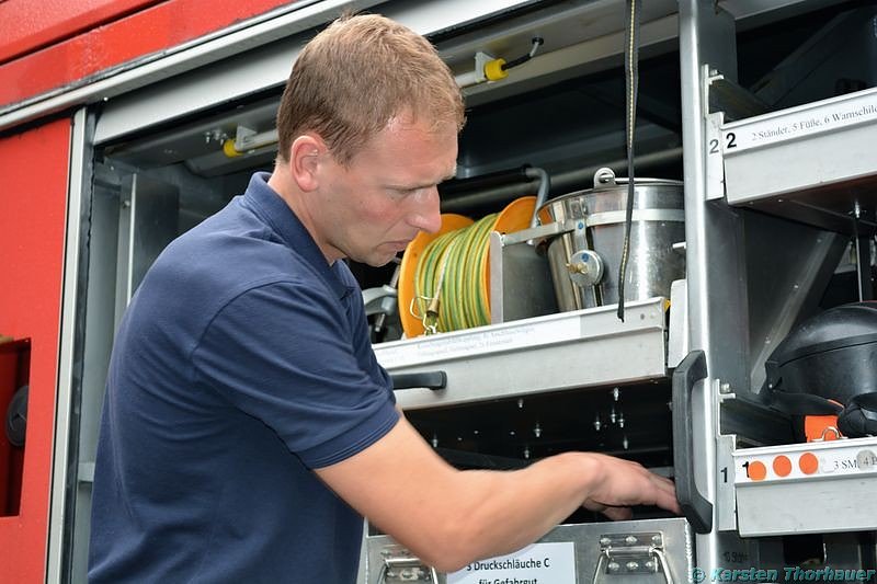 Besuch in der Feuerwache