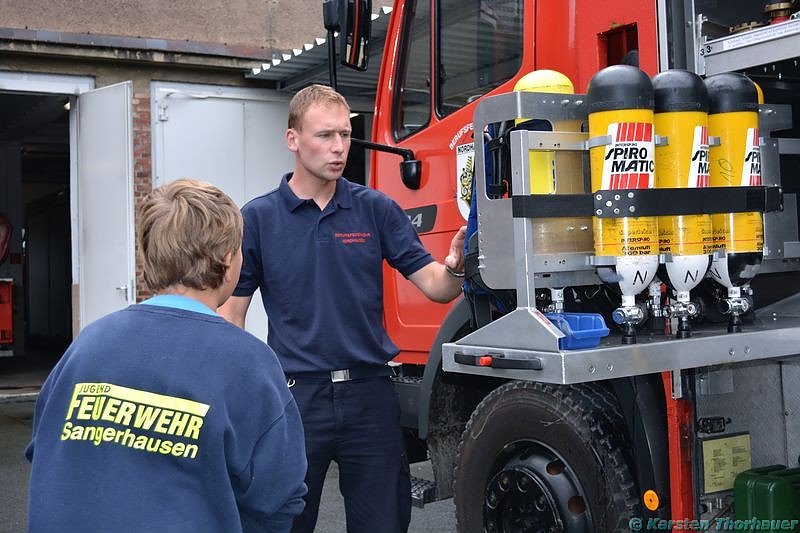 Besuch in der Feuerwache
