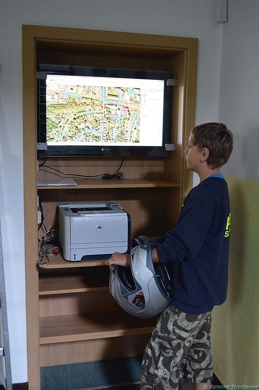 Besuch in der Feuerwache