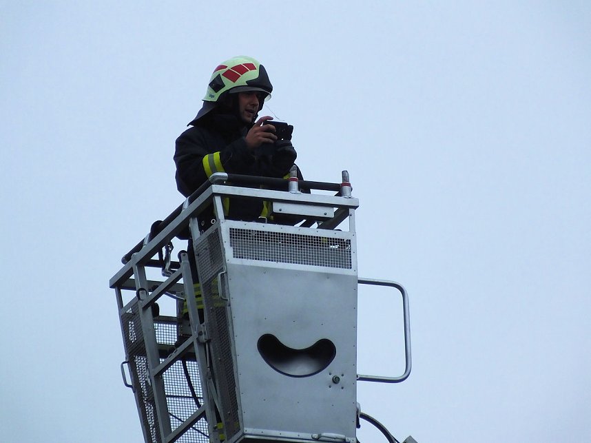 Albrechtshaus abgebrannt