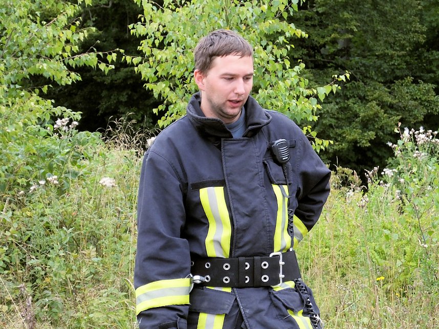 Albrechtshaus abgebrannt